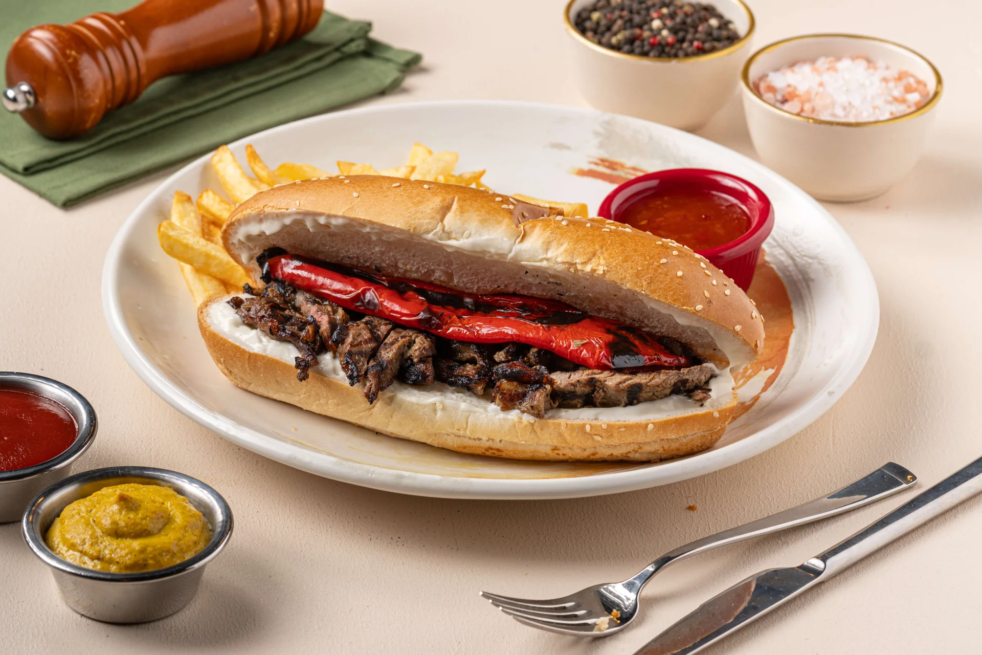 Steak Sandviç