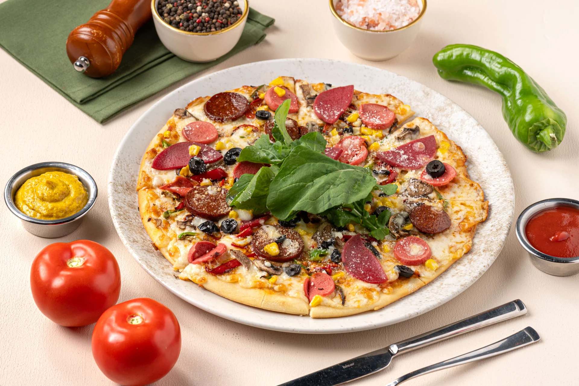 Karışık Pizza