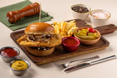 Çıtır Tavuklu Burger