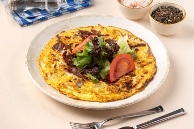 Mantarlı Omlet