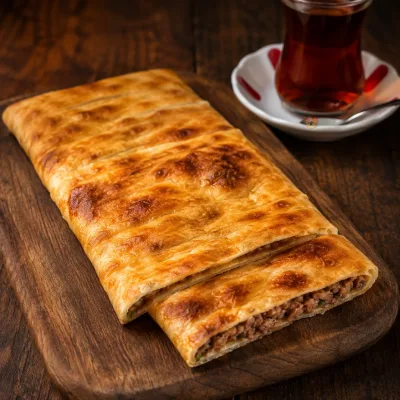 Kıymalı Kır Pidesi