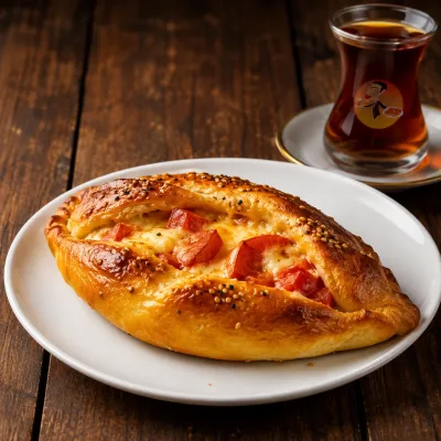 Domates Kaşarlı Poğaça